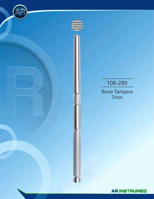 Bone tamper 7 mm