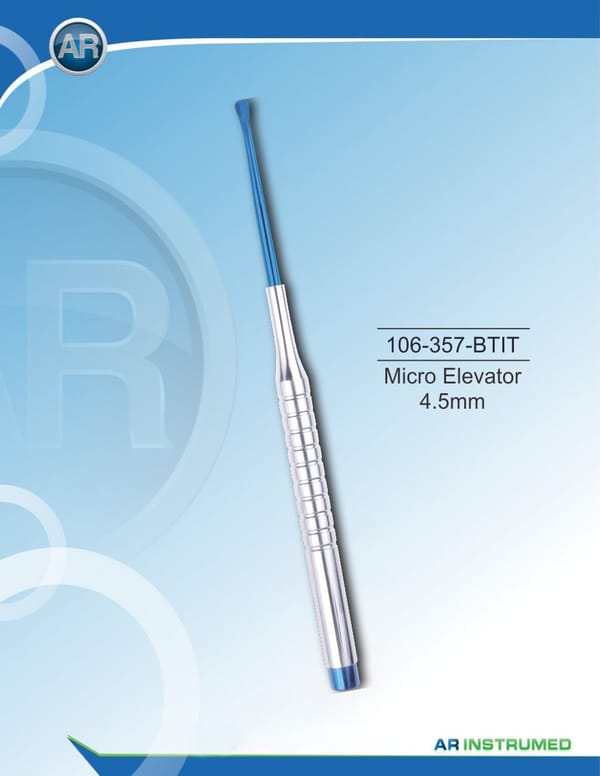 Micro root elevator 4.5mm