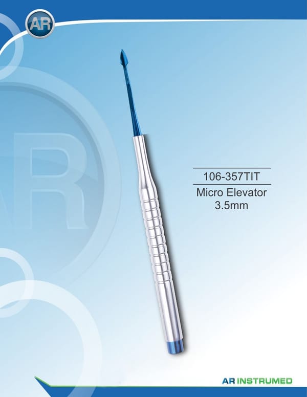 Micro root elevator 3.5mm