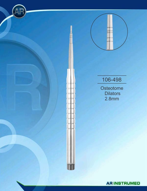 Osteotome Dilators 2.8mm