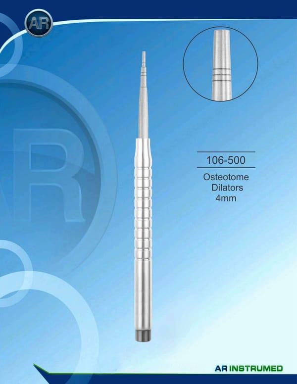 Osteotome Dilators 4mm