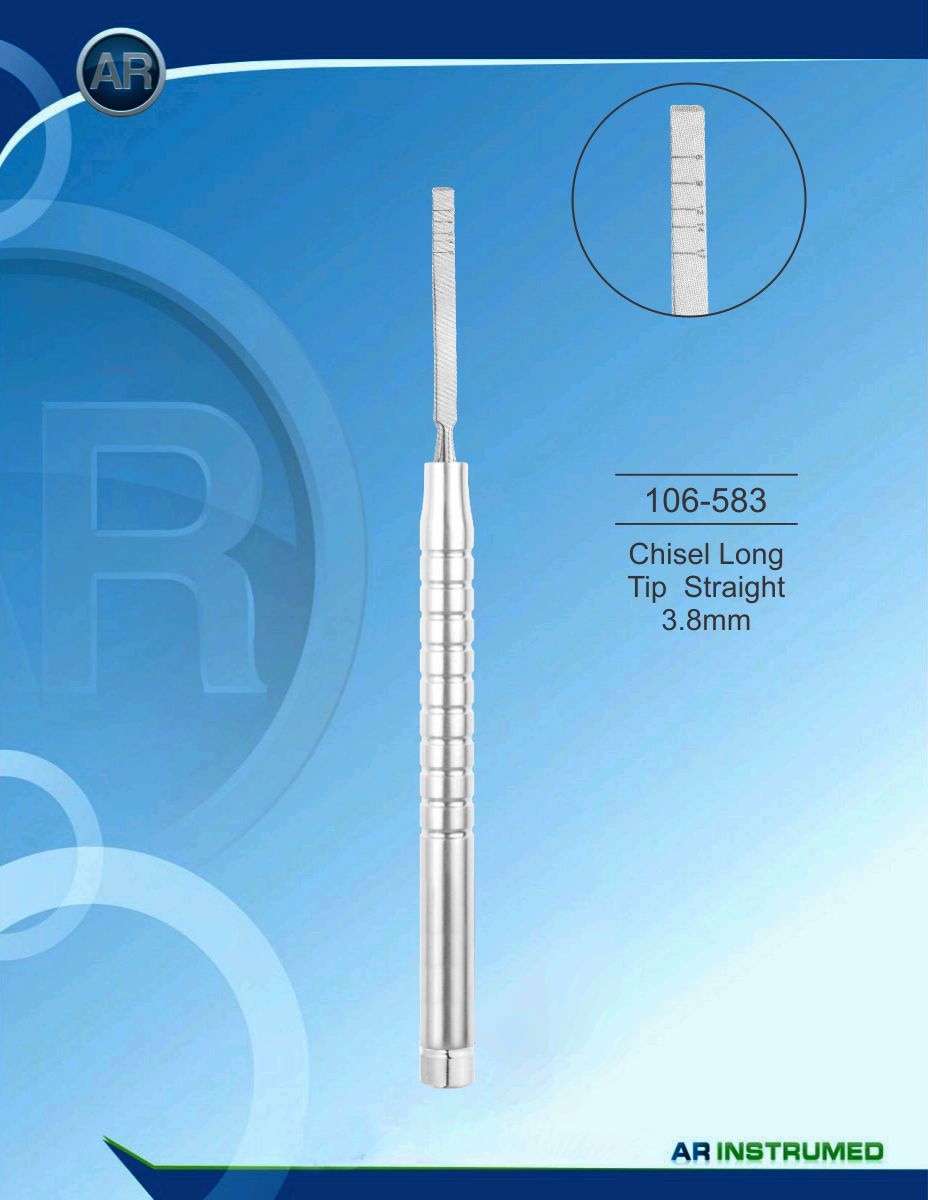 Chisel Long Tip Straight 3.8mm