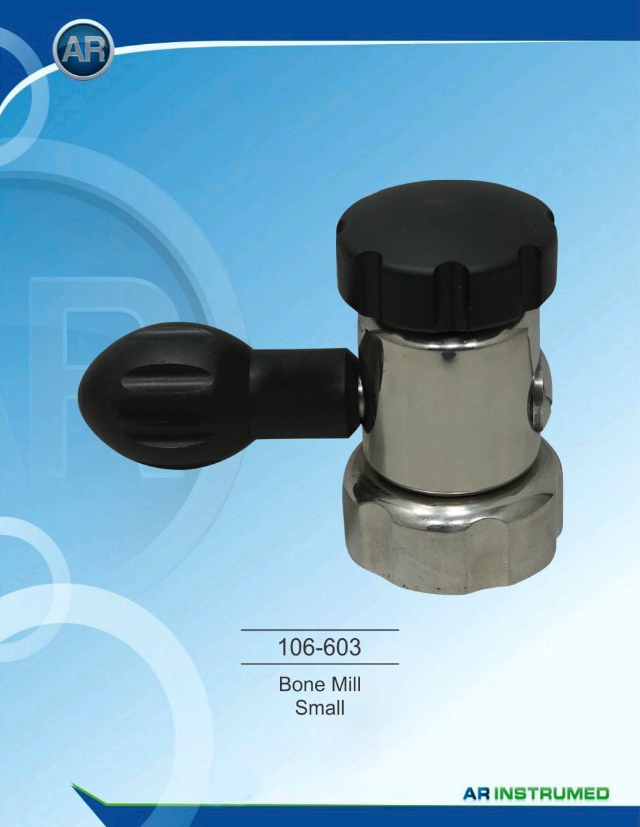 Bone Mill Small – AR Instrumed, Chirurgische Bohrer und Knochenfräser