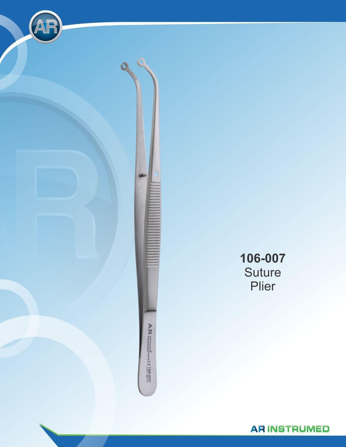Suture Plier – AR Instrumed, Nahtmaterial