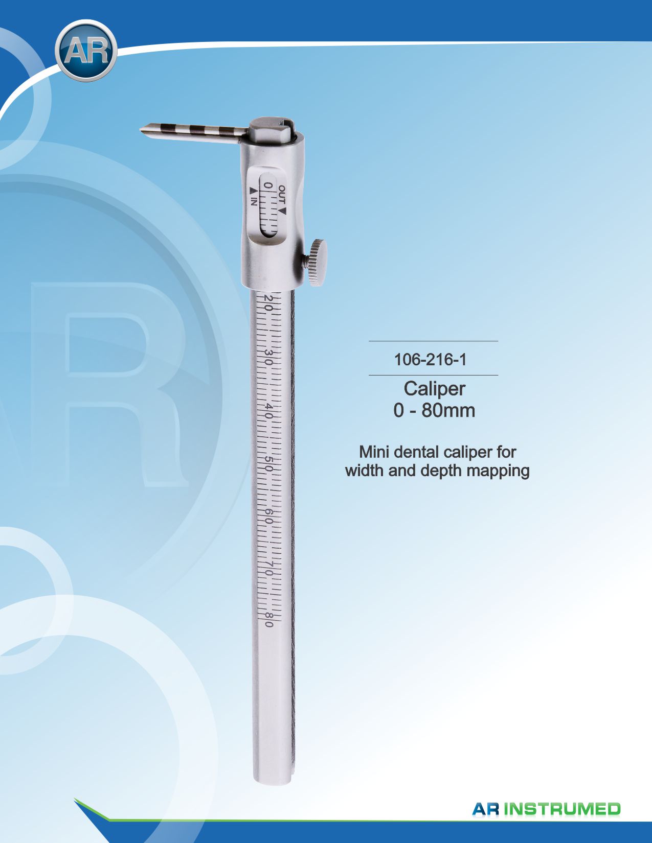 Caliper 0-80mm – AR Instrumed, Probes & Diagnostic Instruments