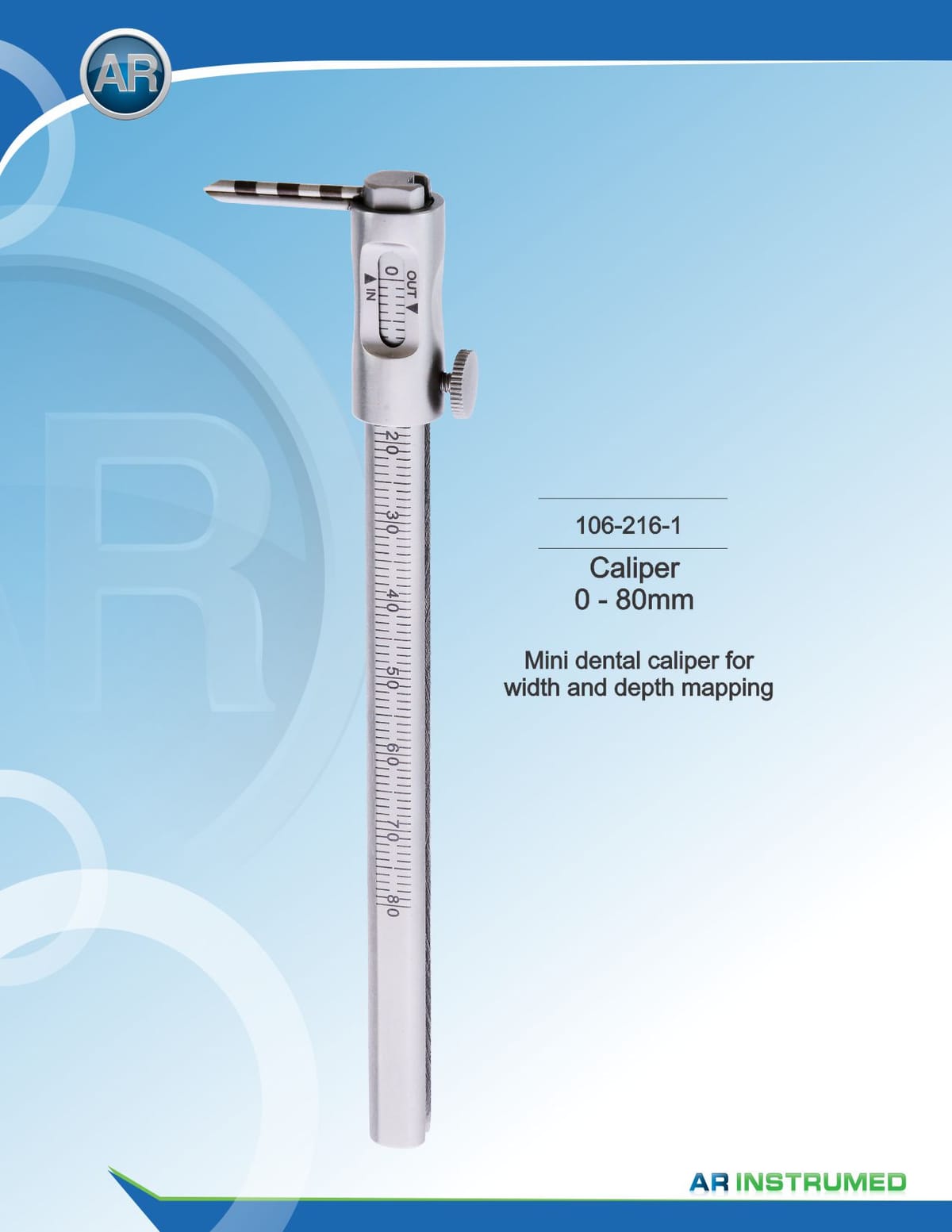 Caliper 0-80mm – AR Instrumed, Explorers