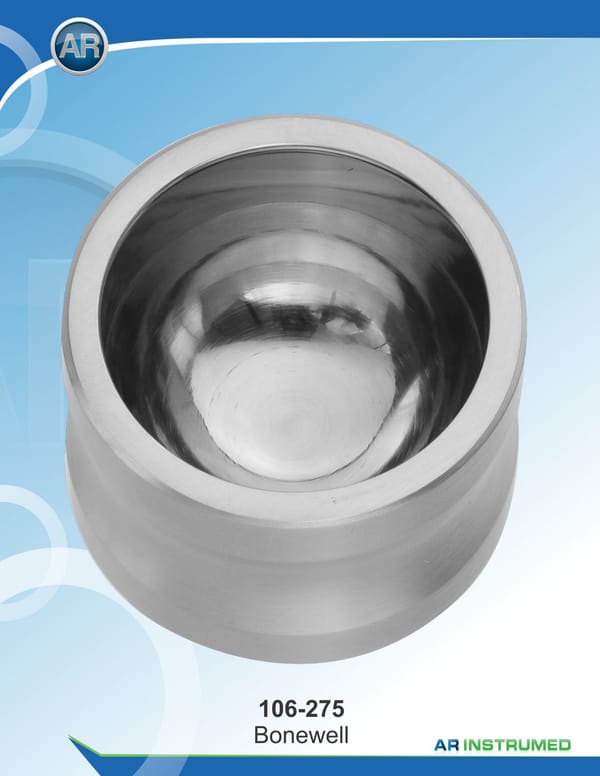 Mixing Bowl for Bone Material