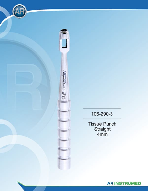 Tissue Punch Straight 4mm