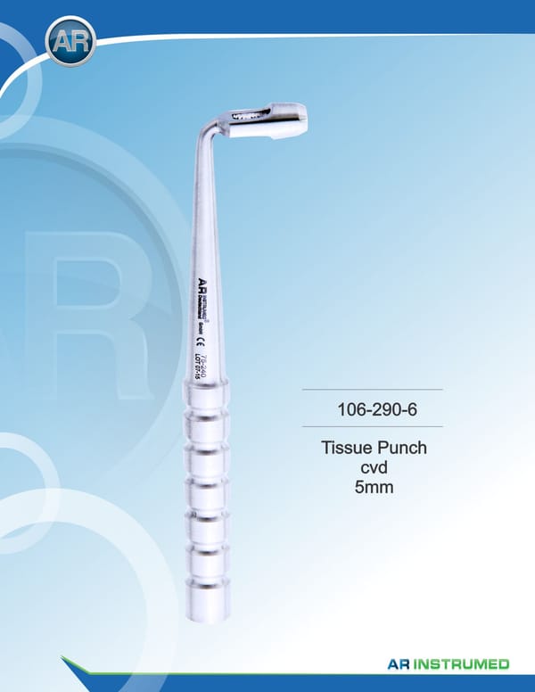 Tissue Punch Curved 5mm