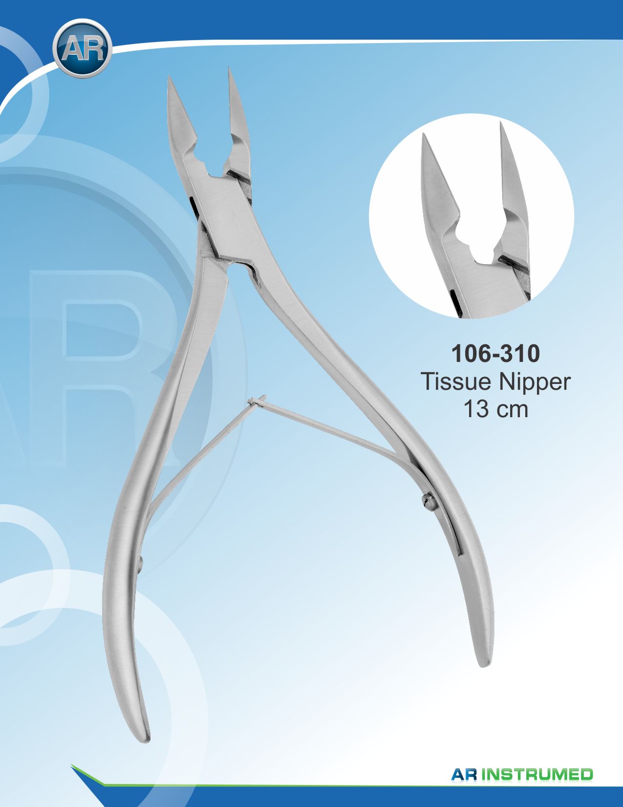 Tissue Nipper 13cm – AR Instrumed, Surgical Hand Instruments