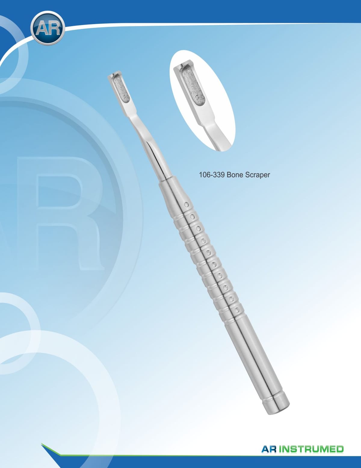 Bone Scraper – AR Instrumed, Surgical Instruments