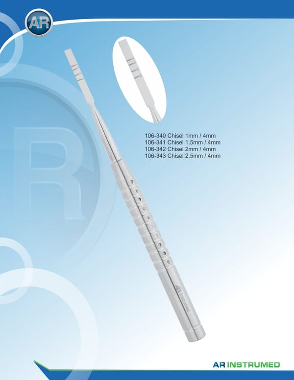 Chisel 1mm/4mm