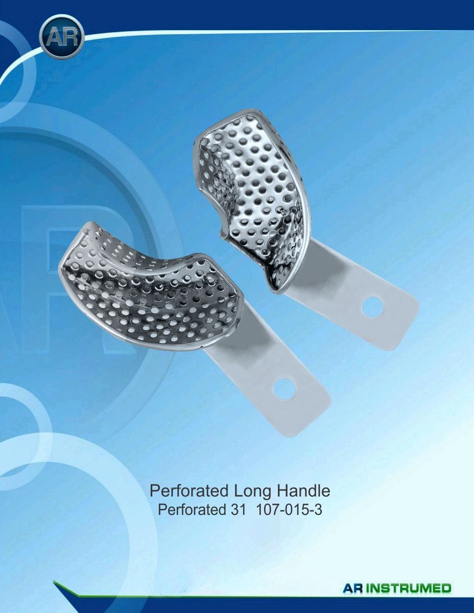 Perforated Long Handle 31 – AR Instrumed, Impression Trays