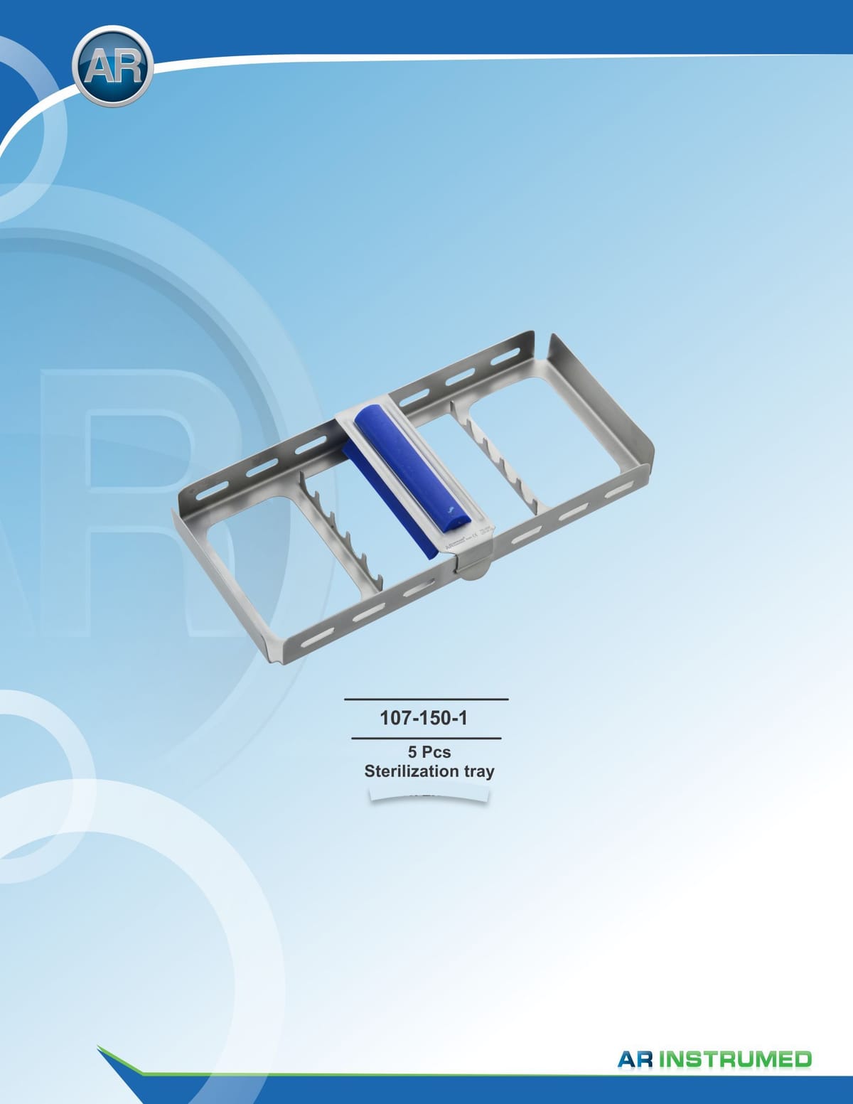 5Pcs Sterilization Tray 182x72x34cm – AR Instrumed, Trays, Sterilization Containers and Accessories