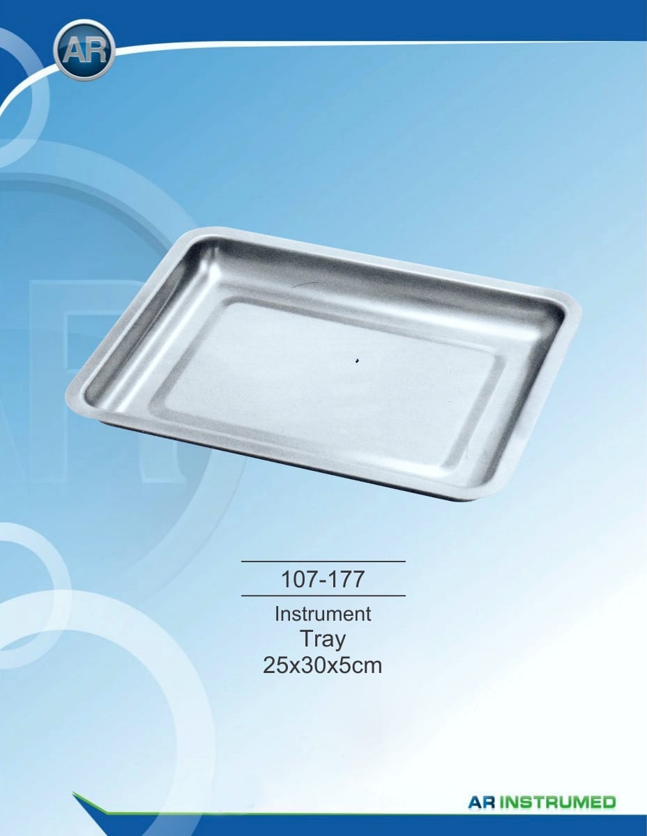 Instrument Tray 25x30x5cm – AR Instrumed, Trays, Sterilcontainer und Zubehör