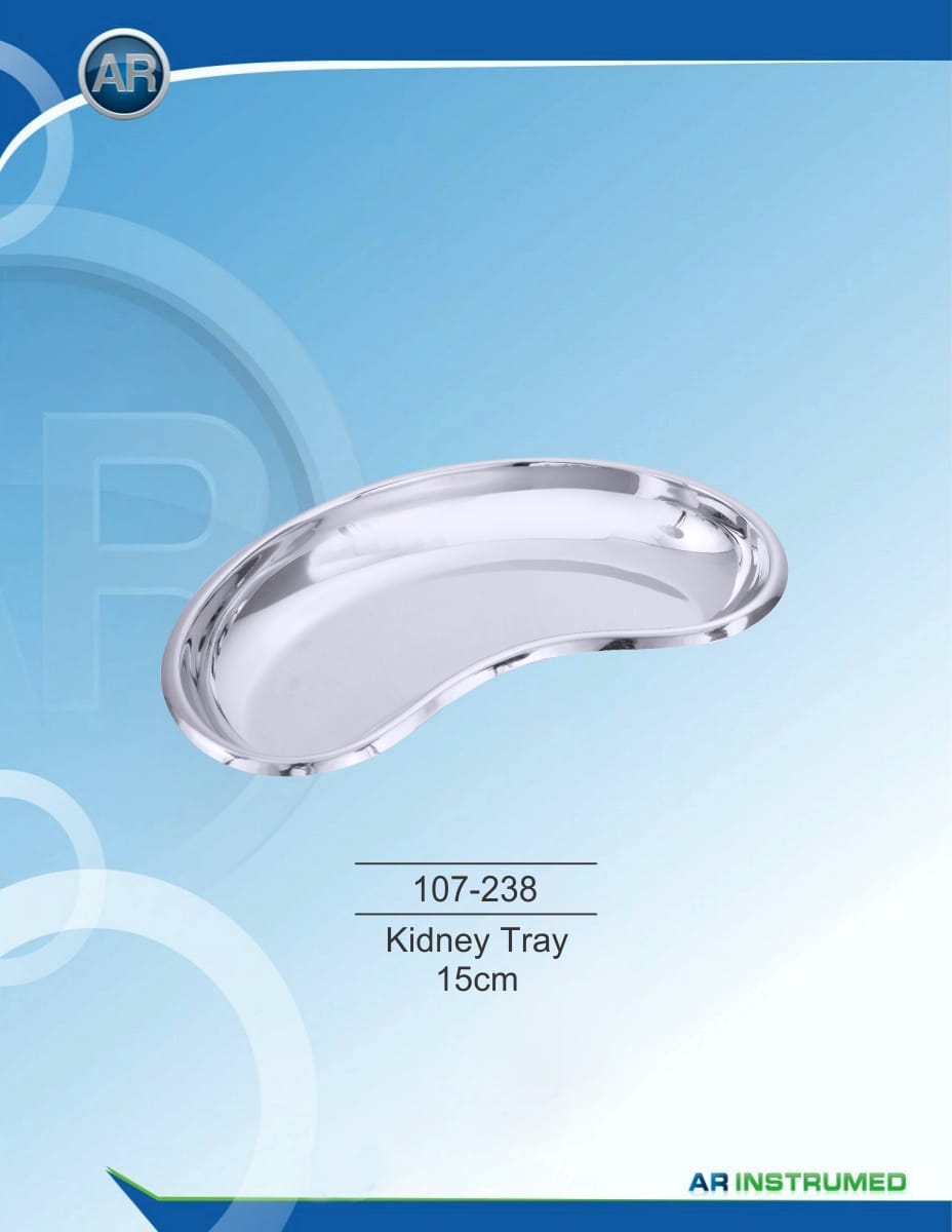 Kidney Tray 15cm – AR Instrumed, Trays, Sterilization Containers and Accessories