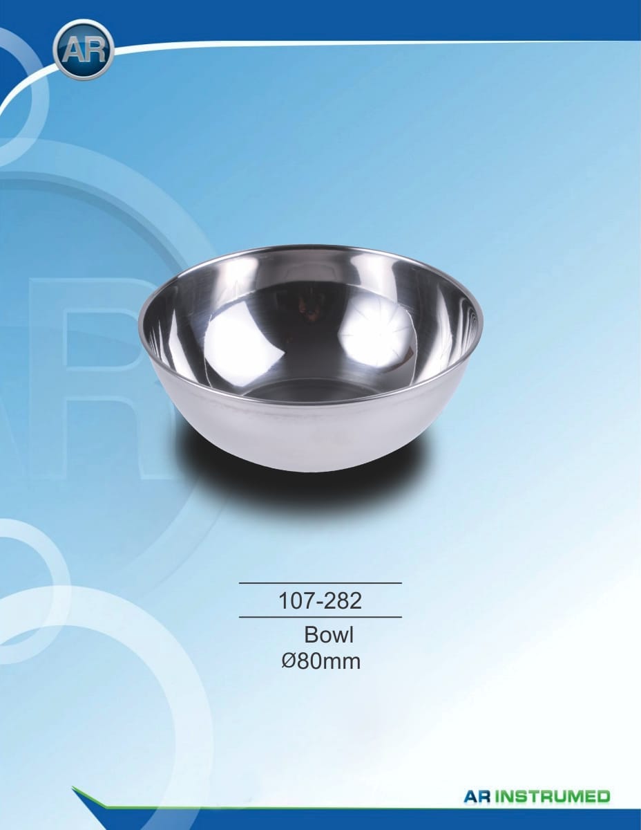 Bowl ø80mm – AR Instrumed, Trays, Sterilization Containers and Accessories