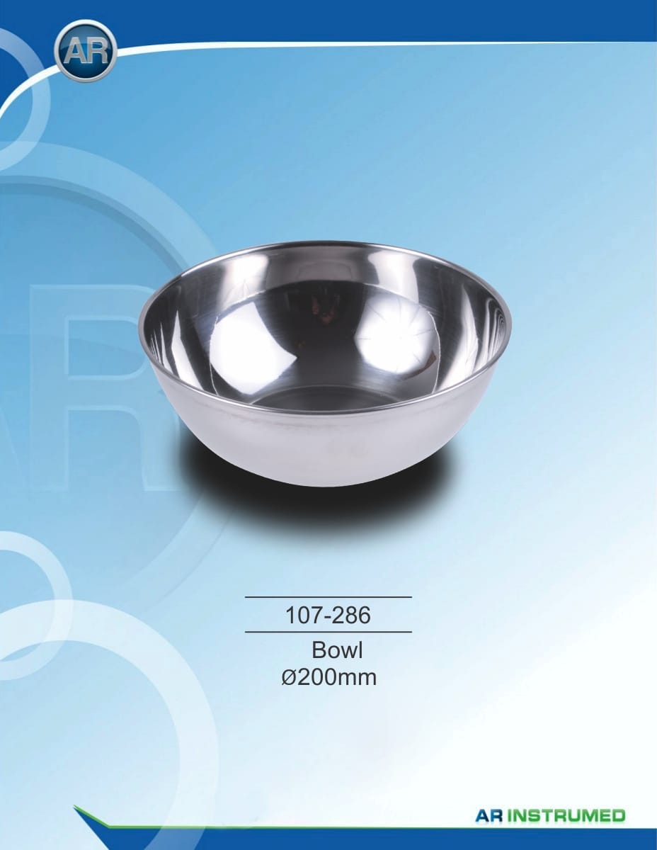 Bowl ø200mm – AR Instrumed, Trays, Sterilcontainer und Zubehör