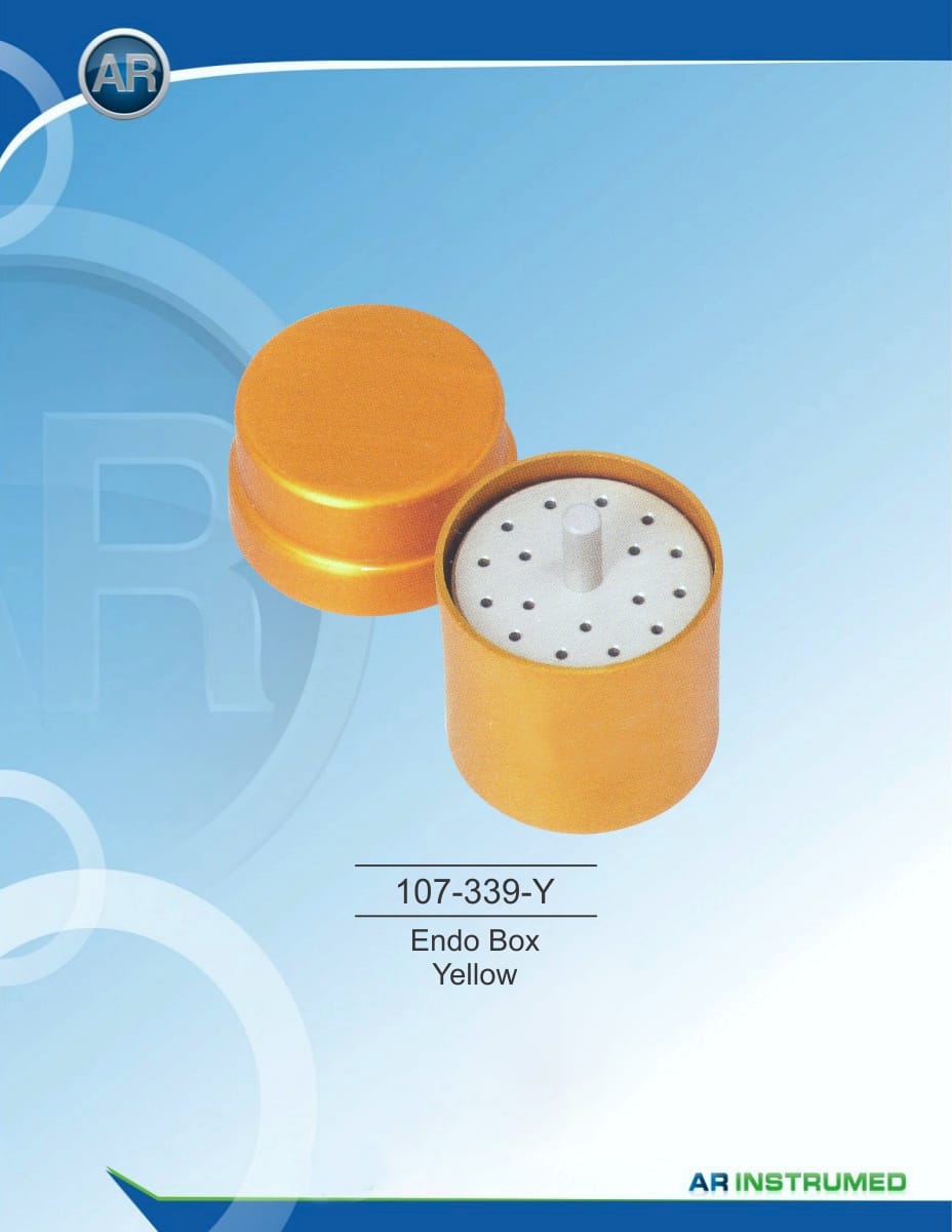 Endo-Boxen Yellow – AR Instrumed, Waste Containers