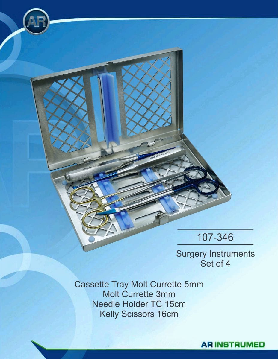 Surgery Instruments Set of 4 – AR Instrumed, Surgical Instruments