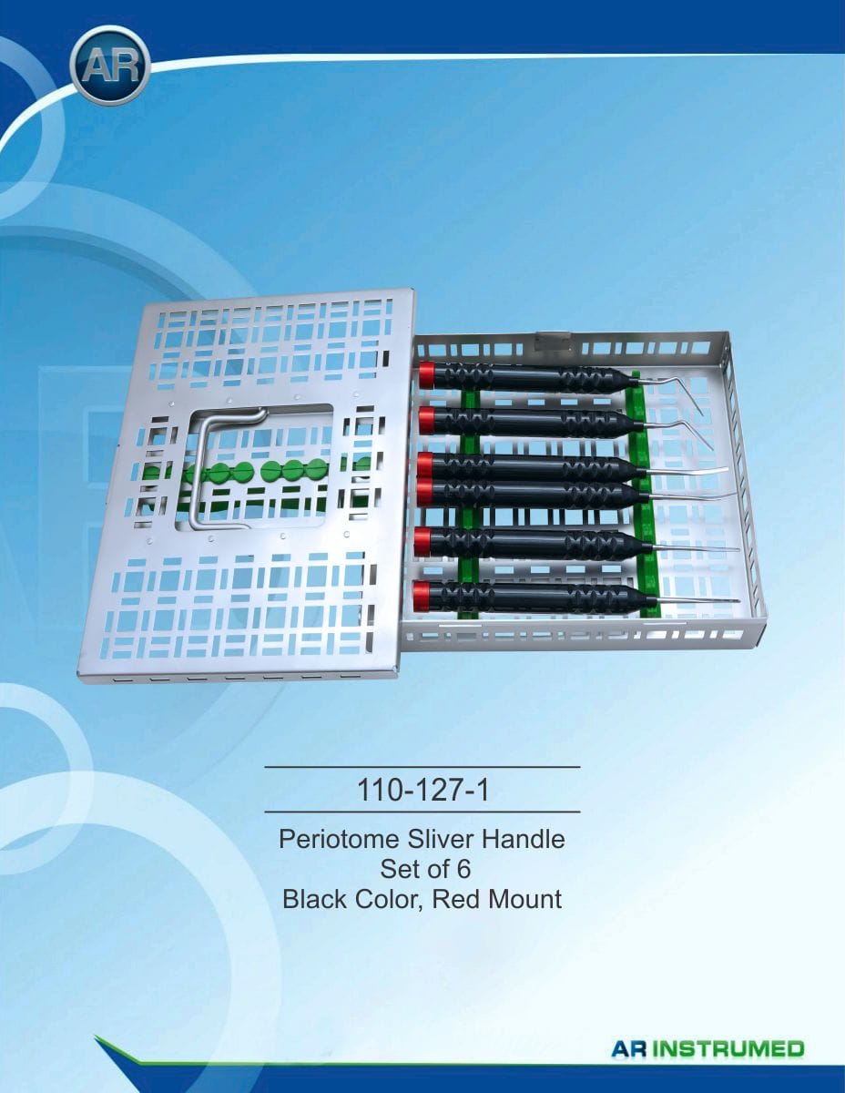 Periotome set of 6 pieces – AR Instrumed, Surgical Instruments