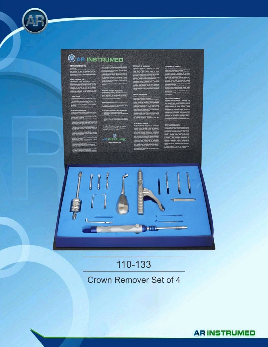 Crown Remover Kit – AR Instrumed, Zemente