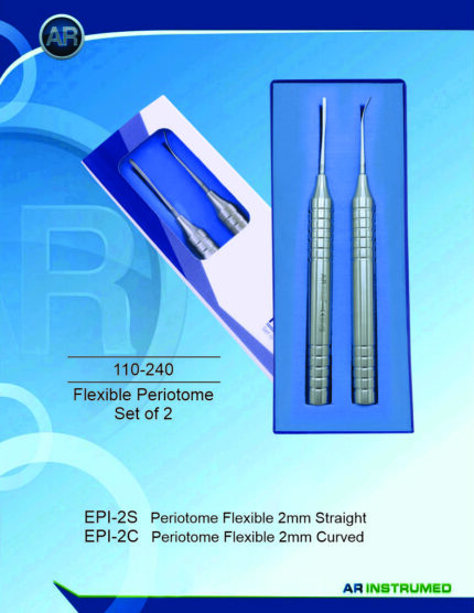 Flexible Periotome-Set, 2 Stück – AR Instrumed, Elevators
