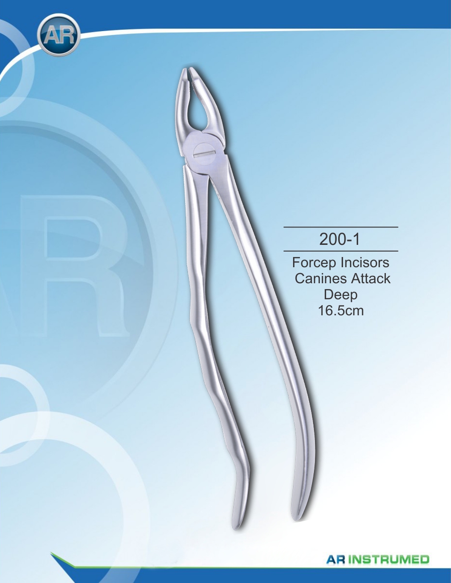 Forcep Incisors Canines Attack Deep 16.5cm