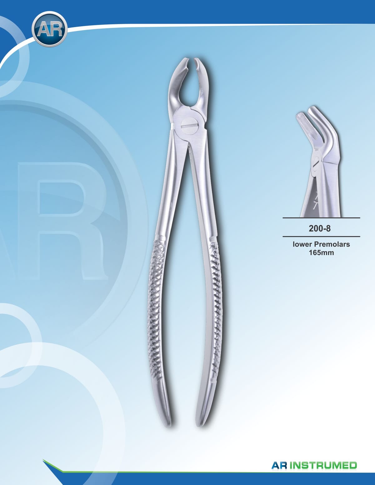 Lower Premolars 16.5cm – AR Instrumed, Extraktionszangen