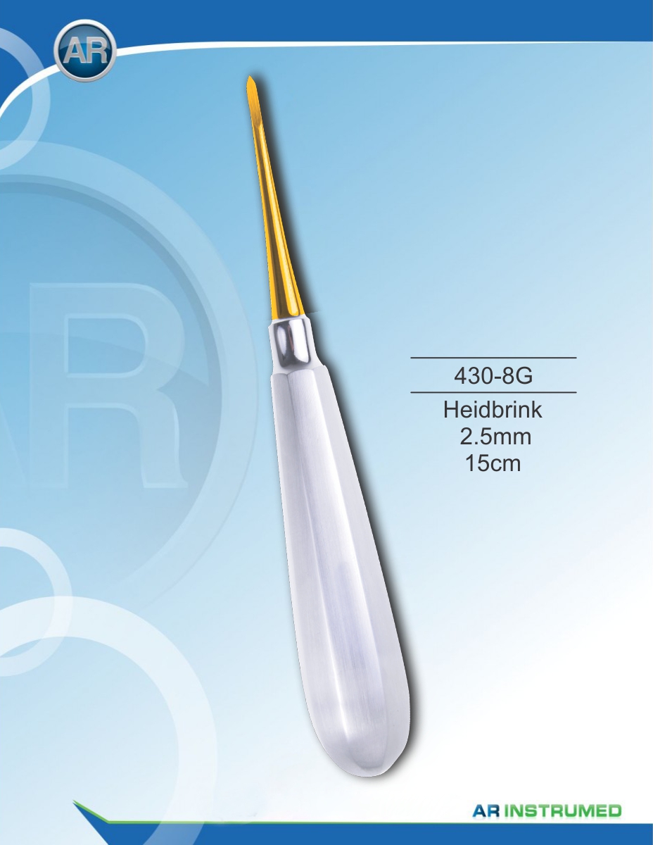 Heidbrink Root Elevator 3mm 15cm – AR Instrumed, Elevators