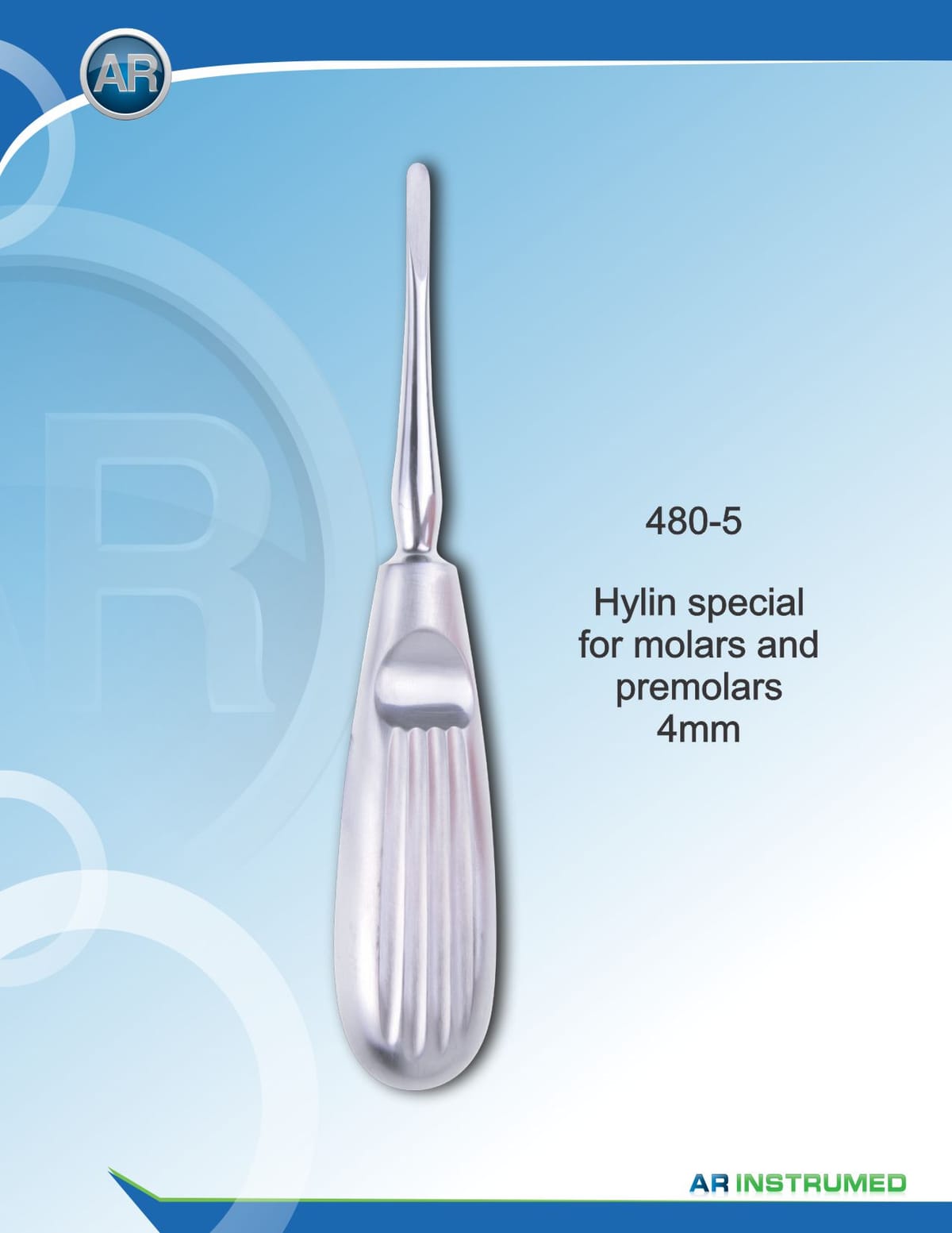 Hylin Special for Molars and Premolars 4mm – AR Instrumed, Wurzelheber