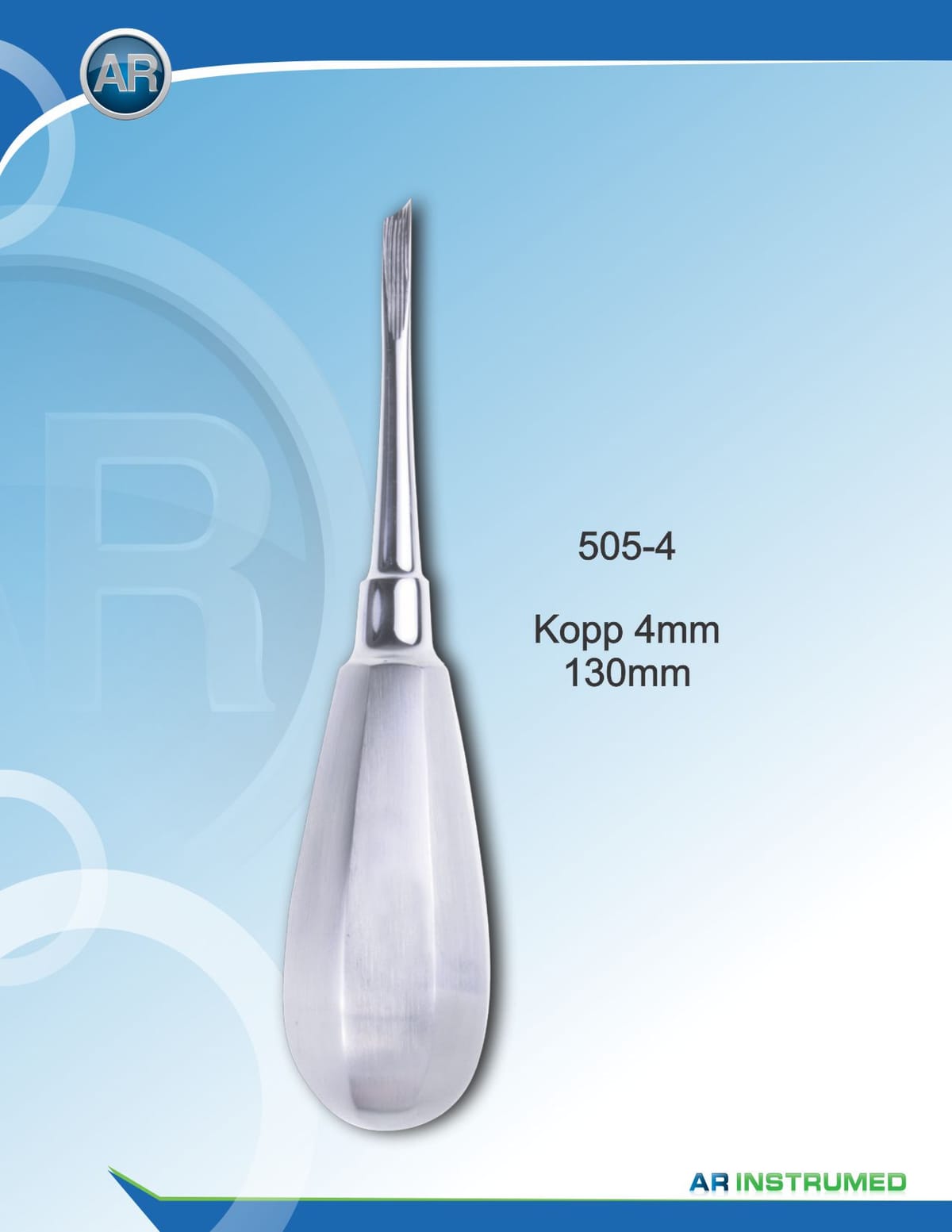 Elevator Kopp 4mm – AR Instrumed, Root Elevators