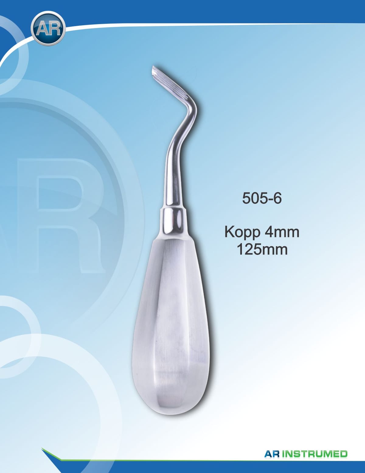 Elevator Kopp 4mm – AR Instrumed, Root Elevators