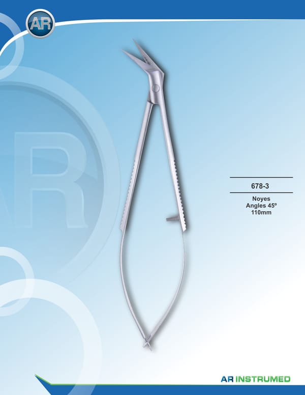 Noyes Scissor 45° 11cm