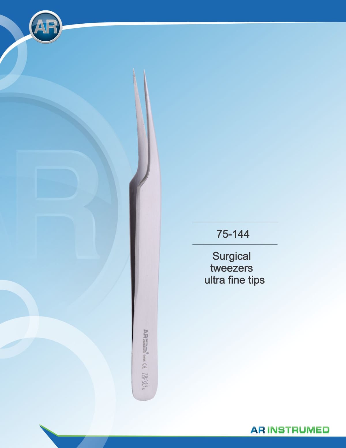 Surgical Tweezer Ultra Fine Tips – AR Instrumed, Pinzetten