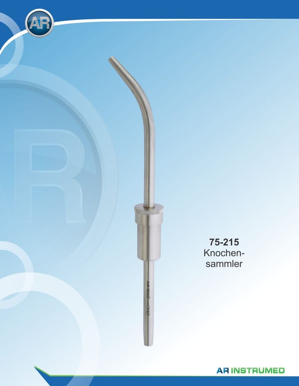 Bone Collector with Filter 12mm