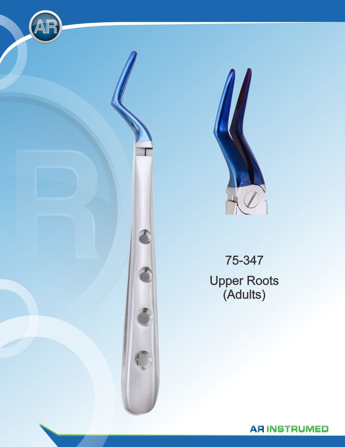 Upper Roots (Adults) – AR Instrumed, Extraktionszangen