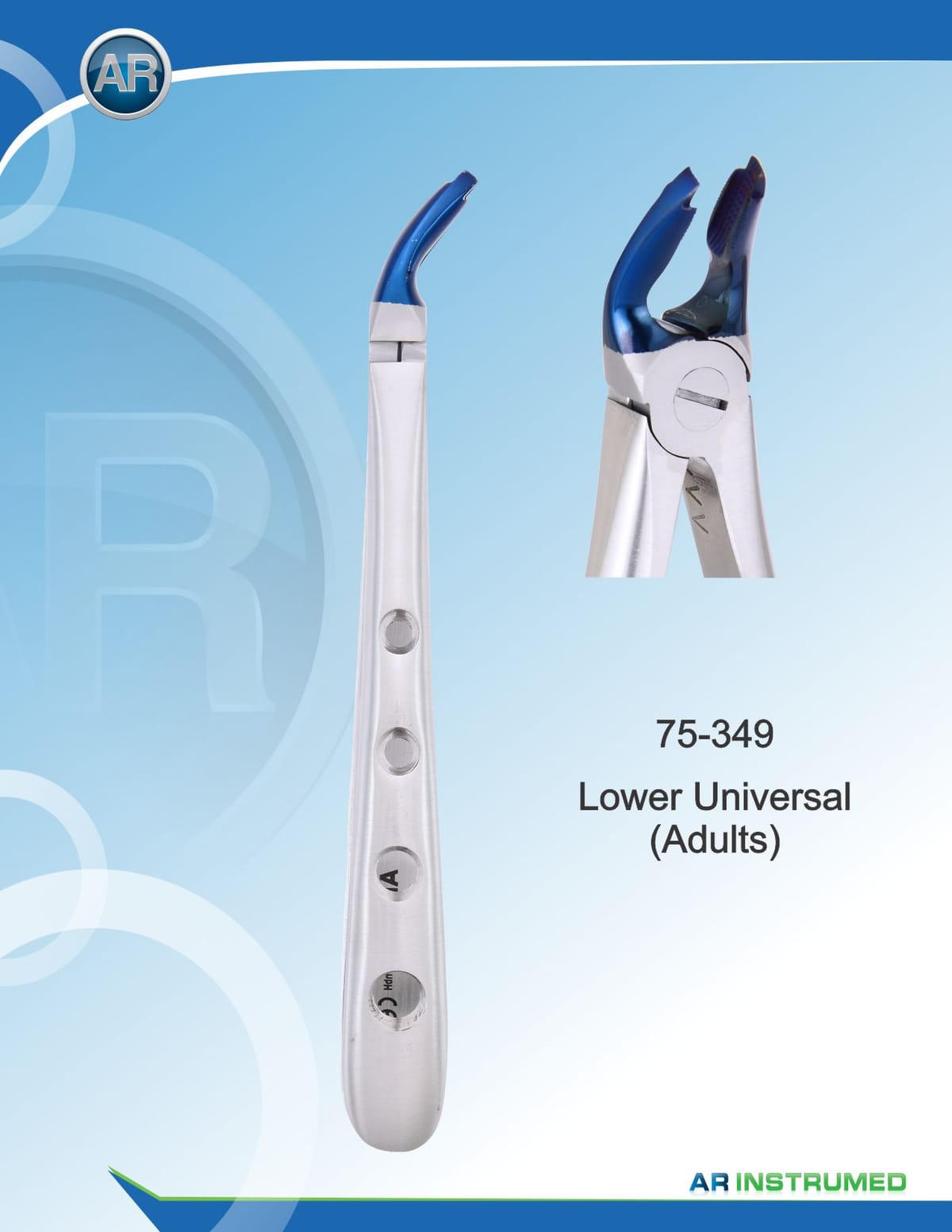 Lower Universal (Adults) – AR Instrumed, Extraction Forceps