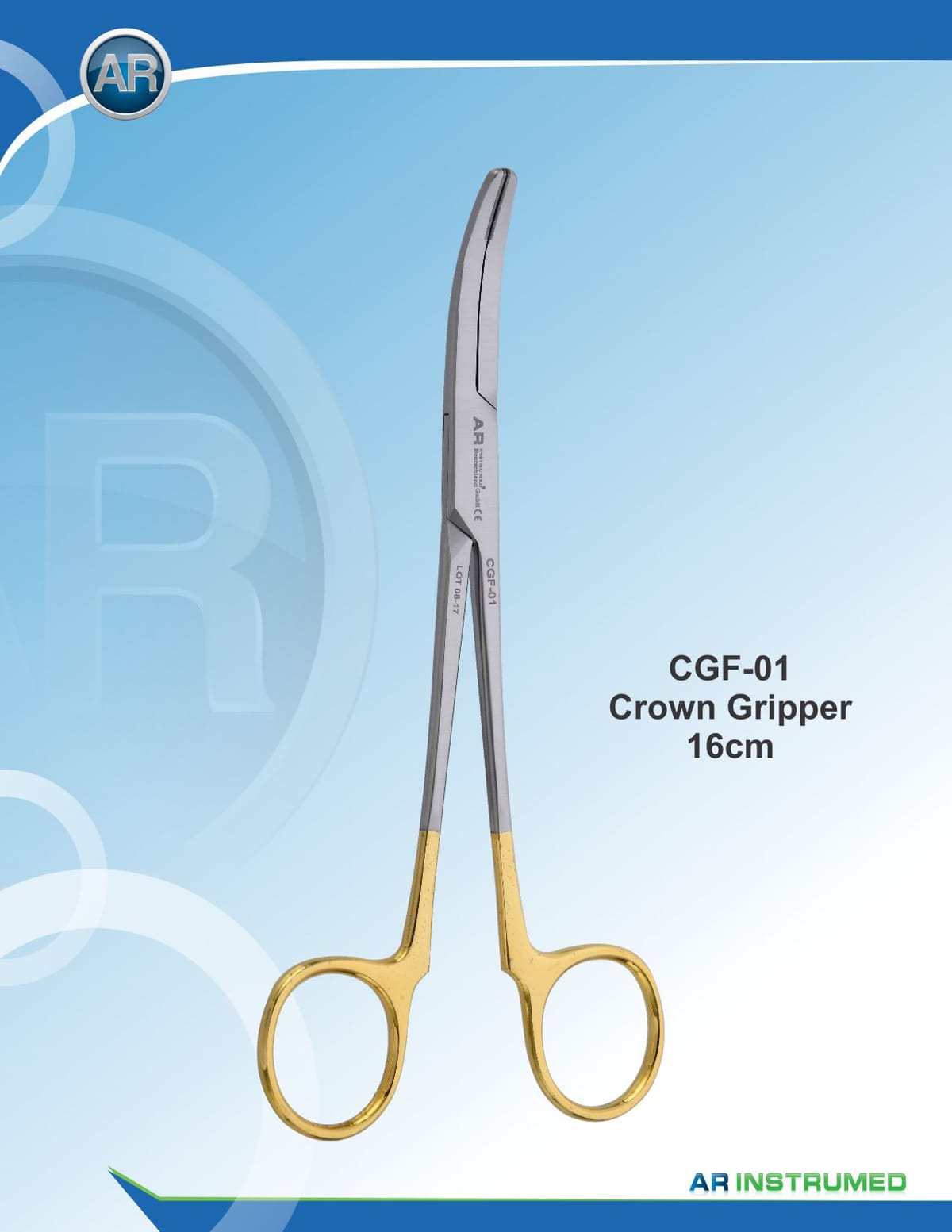 Crown Gripper 16cm – AR Instrumed, Tweezers