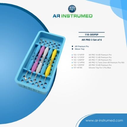AR PRO 3 Set of 6 Silicone Tray AR Premium Pro – AR Instrumed, Matrizen