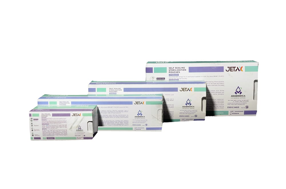 Selbstsiegelnde Sterilisationsbeutel – ARABMEDICA FOR MEDICAL SUPPLIES, Sterilisationsschläuche und -beutel