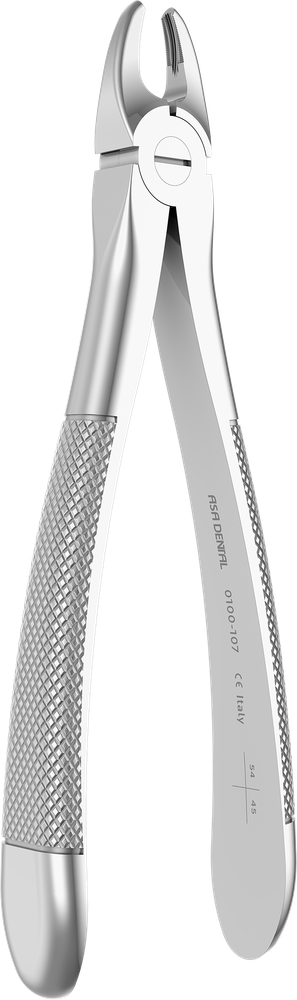 OK-Eckzähne - 16,6 cm - mit geriffelten Spitzen 0100-107 – ASA Dental S.p.A. Uninominale, Extraction Forceps