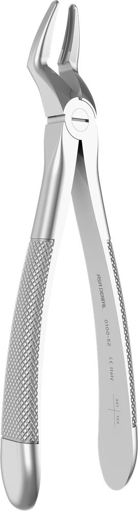 OK-Wurzeln und Eckzähne - 18,6 cm - mit geriffelten Spitzen 0100-52