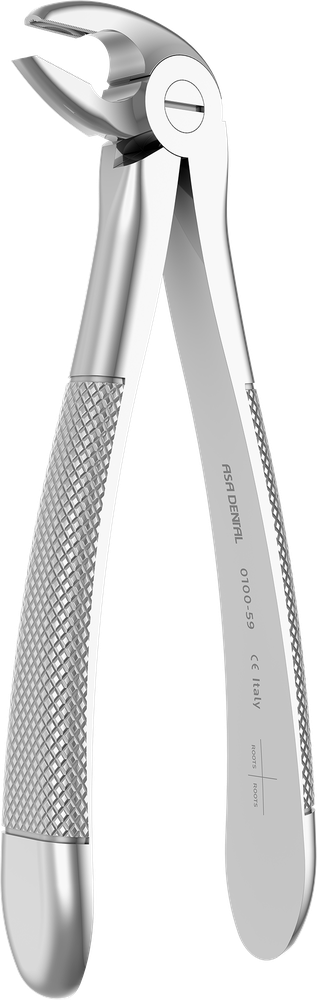 UK-Wurzel - 15.2 ± 0.2 cm - mit geriffelten Spitzen 0100-59 – ASA Dental S.p.A. Uninominale