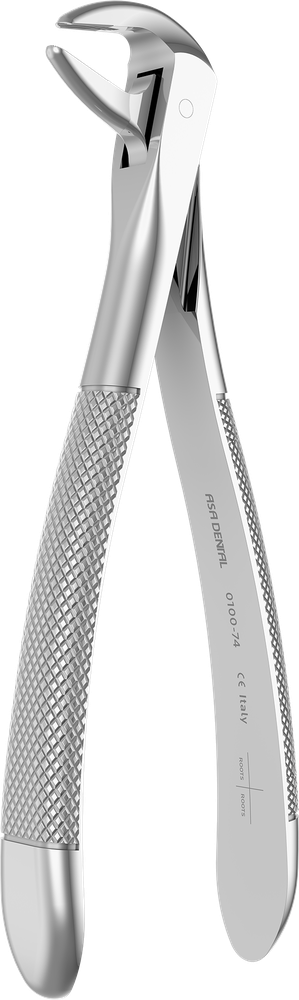 UK-Wurzel - 15.6 ± 0.3 cm - mit geriffelten Spitzen 0100-74 – ASA Dental S.p.A. Uninominale