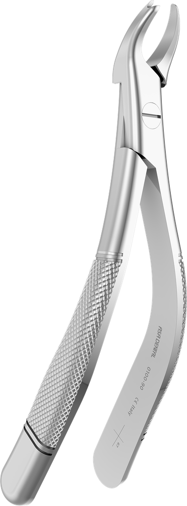 OK-Molaren links - 17.8 ± 0.3 cm - mit geriffelten Spitzen 0100-90