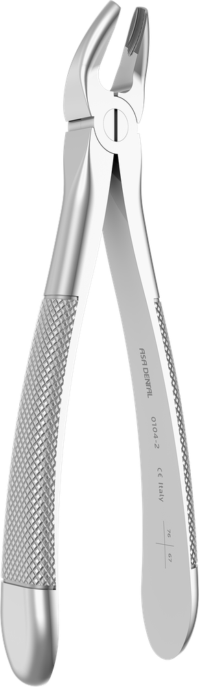 OK-Molaren - 17.2 ± 0.2 cm - mit geriffelten Spitzen 0104-2 – ASA Dental S.p.A. Uninominale