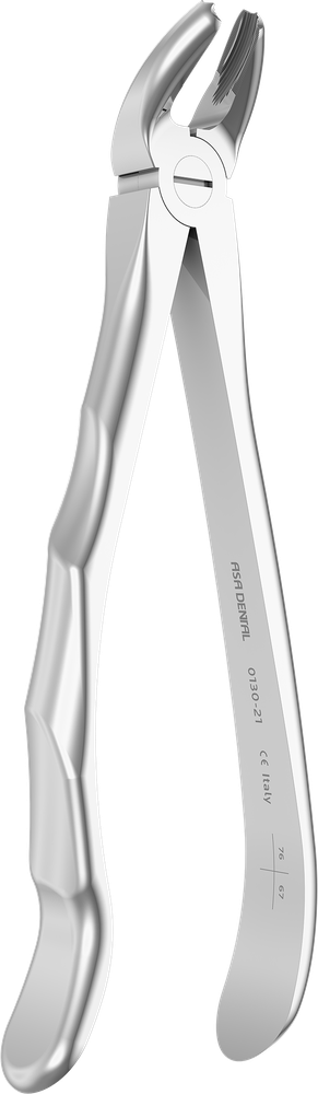 UK-Molaren - 16.6 ± 0.1 cm - mit geriffelten Spitzen 0130-21