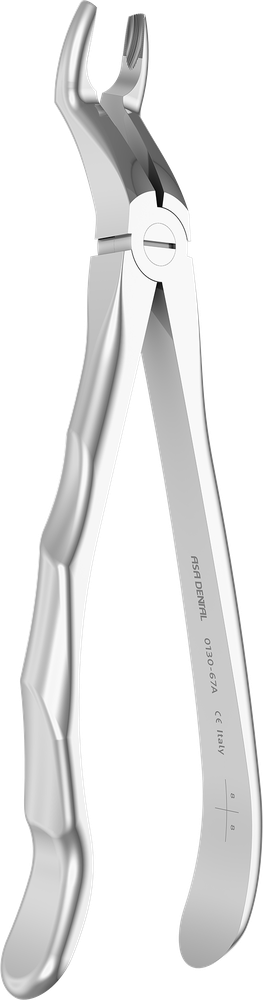 OK-Weisheitszähne - 18 cm - mit geriffelten Spitzen 0130-67A