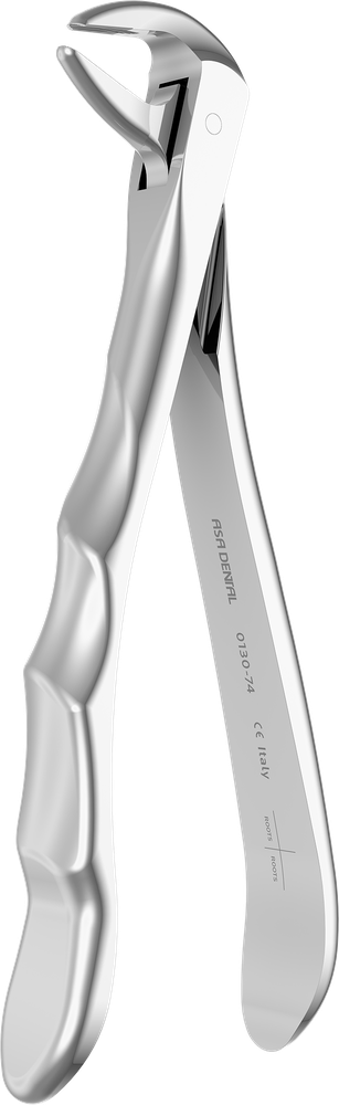 UK-Wurzeln - 15,6 cm - mit geriffelten Spitzen 0130-74 – ASA Dental S.p.A. Uninominale